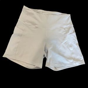 White Biker Shorts ✨